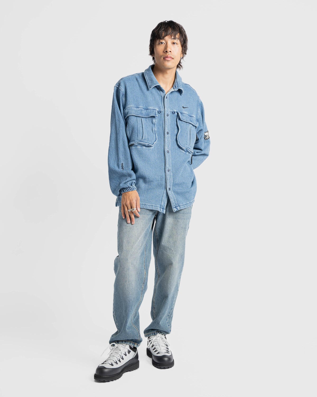 Nike x NOCTA OPAL Button Down Denim | FZ3260-486 | AFEW STORE